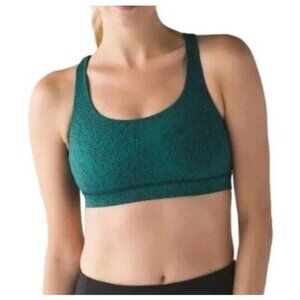 Lululemon Women Splendour Bra Forage Teal Size 12